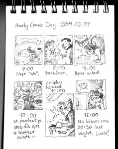 hourly comic day 1