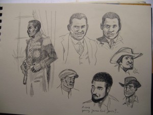 Inspired by Paul Robeson, Sammy Davis Jr., and a very young James Earl Jones